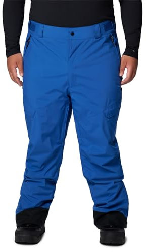 Columbia Herren Powder Stash 2 Hose Skihose, Mountain Blue/Black, L/R