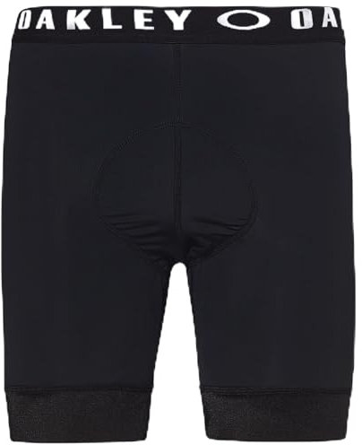Oakley Herren Mountainbike-Innenhose Shorts, Schwarz, Groß