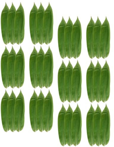 Cabilock 100 Pezzi Di Foglie Di Di Sushi Di Sashimi Decorativi Novità Server Di Supporto Per Alimenti Giapponese Per Cena A Casa Ristorante