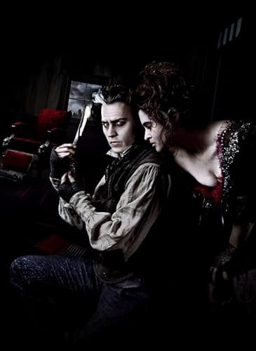 Hfmquisutron Jigsaw Puzzle 1000 Stück Horror Kabarett Film The.Demon.Barber Poster Für Spaß Erwachsene Holzpuzzle Spielzeug Fz117Lw