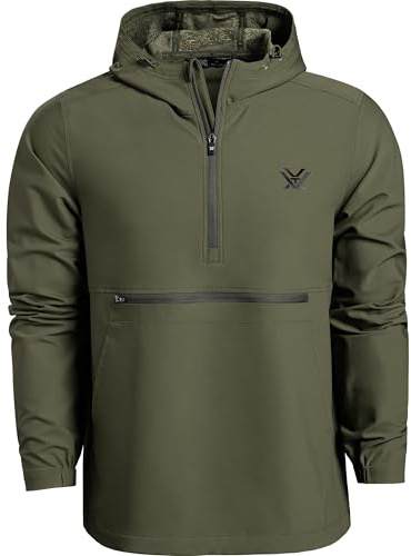 Vortex Optics Men's Northern Nomad Anoraks (US, Alpha, Medium, Regular, Regular, Green)