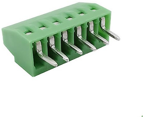 6-Pin Schraubklemmen 2,54 mm 150V 6A, 10er-Set