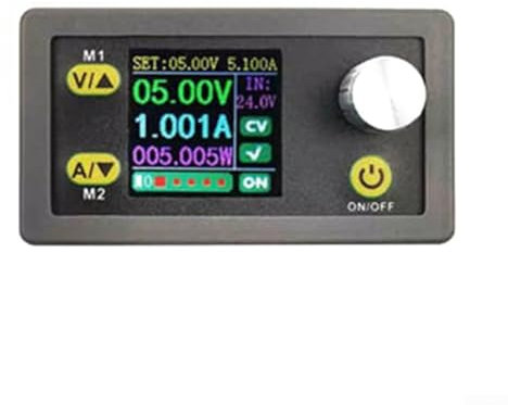 YUANGANG Fuente de alimentación de CC ajustable WZ3605E, medidor de corriente de voltaje de pantalla LCD Fuente de alimentación de laboratorio regulada con protección contra sobretensión para