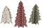 3pcs Christmas Table Decor, 3D Mini Tabletop Decorations Small Christmas Centerpiece Wooden Signs Elk & Snowflakes Tree for Xmas Home Shelf Party Favors Ornaments (3 Styles)