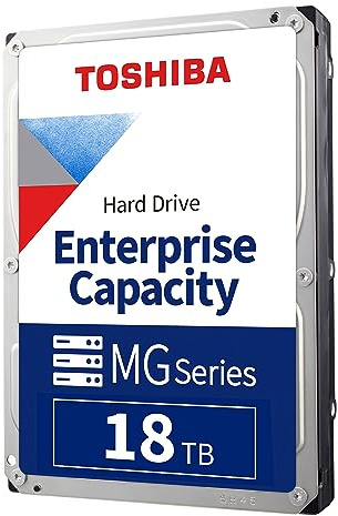 Toshiba Enterprise MG09 Series 18TB Interne Festplatte MG09ACA18TE 3,5 Zoll HDD SATA 6Gb/s 512MB (Generalüberholt)