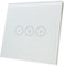 LED ATOMANT Pack 2x Regulador de Cristal Inteligente Wifi, Regulador luz de pared, Control Mediante APP Smart Life, Compatible con Alexa y Google Assistant, Pulsador Tactil Atenuador Iluminacion
