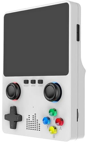 Console di gioco portatile X6, Console di gioco retrò a due giocatori, Console di gioco retrò portatile, Joystick doppi 3D, Schermo HD IP da 3,5 pollici, Console di gioco portatile retrò