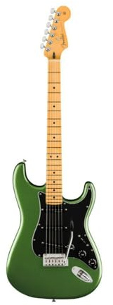 Fender Player II Modified MN Harvest Green Metallic - Electric Guitar | Harvest Green Metallic with Maple Fingerboard