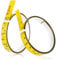 2 Pack Carbon Steel Self Adhesive Measuring Tape Metric Tape Measure 200cm / 80 Inch the Metric Tape Measure Left To Right Reading for T-Track, Router, Table Saw, Woodworking Tools, Sewing Machines
