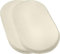 Erwin Müller Baby-Spannbettlaken Murnau 2er-Pack Single-Jersey - wollweiß Größe 40x70 cm oval - hautfreundlich, atmungsaktiv, bügelfrei, strapazierstark