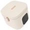 GLOGLOW Lunch Box Elettrico, 500 Ml, Scaldavivande Elettrico Multifunzionale di Grande capacità, Scaldavivande in Acciaio Inossidabile, Temperatura Regolabile, Portatile, Ricaricabile