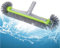 Brosse de piscine ronde robuste 17,5″, Balai Piscine Brosse pour Piscine, brosse piscine avec Poils Robustes Poignée en Aluminium EZ Clip, Brosse de Nettoyage De Sol pour Piscine, Baignoire, Carrelage