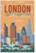 Puzzle für Erwachsene und Kinder ab 14 Jahren, 1000 StüCk，London，Lernspielzeug FüR Kinder 38x26，Papier Puzzle,AA-477