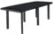 Tomostar Table à Manger Extérieur avec Trou de Parasol, Table de Salle à Manger de Jardin Anthracite 216x90x72 cm Plastique