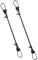 SWOOMEY 2 Pièces Connecteur de Poussette Réglable pour Jumeaux Adaptateur Poussette Double Pliable Accessoire Pratique pour avec Garçon Fille