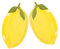 ULTECHNOVO 2 Pièces Plateau de Service Céramique avec Design Citron Adorable Assiette Décorative pour Apéritifs et Desserts Vaisselle Multifonctionnelle pour Fruits et Snacks