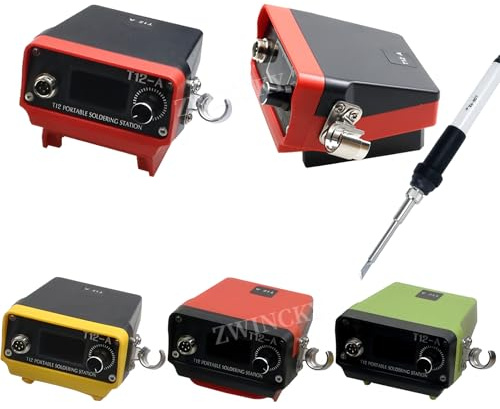 STM32 V3 T12-A Kabellose Lötstation Lötkolben für Dewalt/Makita/Milwaukee/Devon Li-Ion Akku 18/20V Max ohne Akku (T12-A Für Milwaukee Akku)