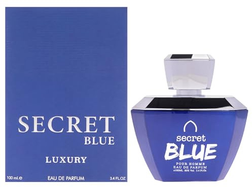 Luxury Collection - Secret Blue by Khalis for Men - 3.4 oz EDP Spray