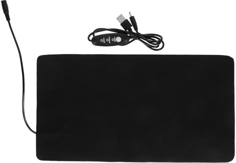 SHINEOFI USB Einstellbare Heizmatte für Pflanzen Gleichmäßige Wärmeverteilung Fördert Gesunde Keimung und Wurzelentwicklung Tragbar Geeignet für Sämlinge Pflanzvermehrung und