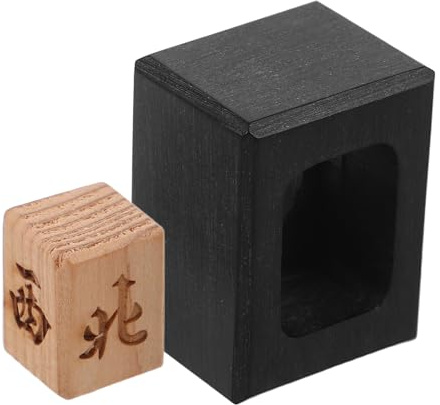 Beaupretty Mahjong Windrichtungswürfel 1 Stück für Mahjongtische