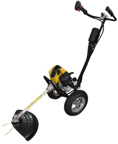 GARLAND Best 901 TG-V25 - Desbrozadora Gasolina 51,7 CC con Ruedas, 1,5 kW, Manillar Regulable, Cuchilla 255 mm, bajo Nivel de vibración
