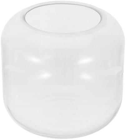 KJHBV Glass Desktop Fish Bowl for Goldfish and Aquatic Plants, Small Globe Aquarium with Easy Decor Integration, Betta Fish Care Tank for Workspaces and Home