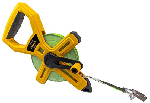 Komelon 6611 ouvert Bobine de fibre de verre ruban à mesurer, 100-feet
