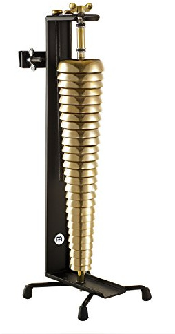 Meinl Percussion Stand Bell Tree - Freistehender Glockenständer mit 27 Messingglocken - Messing, Gold (BT27) | Freistehender Glockenständer mit 27 Glocken, Inklusive Schlägel, Messing