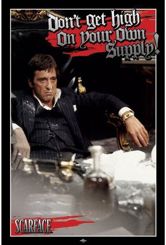 Pyramid International Maxi-Poster Scarface, Don't Get High