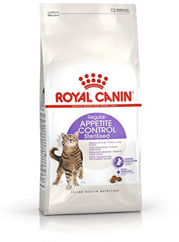 Royal Canin - Sterilised Appetite Control / Chat Stérilisé Quémandeur 1 à 7 Ans - Sac 2 Kg
