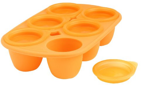 Mastrad F52009 Babyform für 6 Portionen mit Deckel 60ml