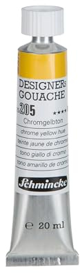 Schmincke Designers Gouache Chromgelbton, 20 ml-Tube, 25 205 007