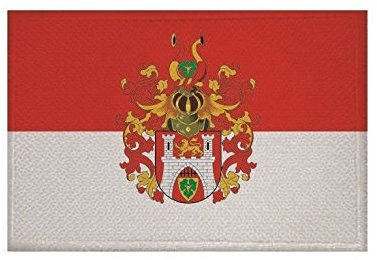 U24 Aufnäher Hannover großes Wappen Fahne Flagge Aufbügler Patch 9 x 6 cm
