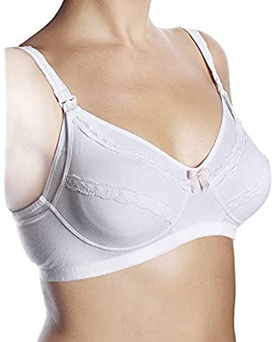 Chicco Reggiseno Postparto in Microfibra, Taglia 4D, Bianco