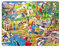 Larsen US30 EIN aufregender Tag im Zoo, 48 Teile Rahmenpuzzles Jigsaw Puzzle
