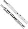 10 X Mprofi MT® (5 Pares) Guías para Cajones-Correderas de Cajón-Extracción de Cajones-Rieles para Cajones-Guía de Bolas-Guías Laterales para Cajones-Extracción Parcial H:17/L:310mm