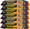 Flamefast Smokeless Instant Lighting,Open Fire, Garden Chimineas 2hrs Burn, Enviromentally Frienly Fire Logs Individually Wrapped Case of 12 Logs,package may vary, 800g, White