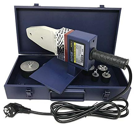 Gloriashoponline POLIFUSORE 800 W SALDATORE SALDA TUBI IN POLIPROPILENE 6 MATRICI