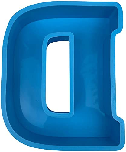 Molde grande de resina epoxi con alfabeto, molde de silicona con letras en inglés, moldes de fundición de letras del alfabeto 3D, molde de la A a la Z, molde de decoración para fiesta de cumpleaños