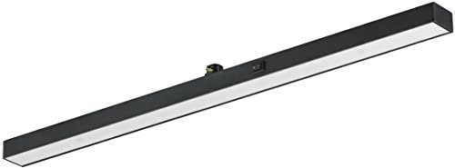 Trio Leuchten LED Klemmleuchte DUOline schwarz matt, dimmbar Klemmleuchte