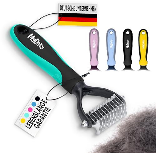 MYDAISY Brosse pour Chat à Poil Long - Très Facile à Utiliser