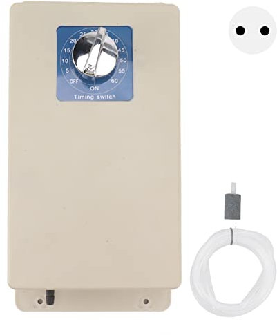 Tnfeeon Generador de Ozono Agua Ozonizador O3 Máquina de Ozono para el Hogar Aire Agua Frutas Verduras Limpias