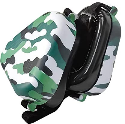 Generic Hund Ohrenschützer Winddicht Welpen Hut Haustier Ohrenschützer Abdeckung Hund Ohr E4S5 Zubehör Kopfbedeckung Schießen Hut Jagd Camouflage 3.93*3.93in Polyurethan/Schaumstoff Unisex Small