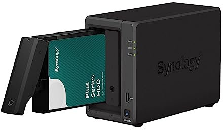 SYNOLOGY DS723+ 6Go NAS 8To (2X 4To) HAT3300, Assemblé et testé avec SE DSM installé