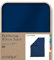 schlafgut Woven Satin Bettwäsche 135x200cm Bettdecke Bezug einzeln, Blue Deep Uni in Hotelqualität mit 100% Baumwolle