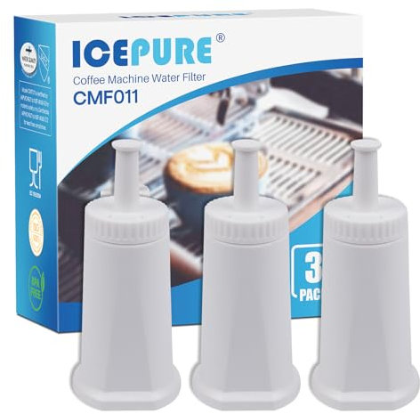 ICEPURE Wasserfilter Kaffeevollautomat für Sage Barista SES008 SES810 SES880 SES920 SES980 SES990 Kaffeevollautomaten,NSF-zertifizierter,3 stück
