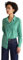 STREET ONE Damen Gestreifte Hemdbluse, fresh spring green, 40
