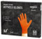 EUROPAPA® 50x extra Dicke Nitrilhandschuhe DiamantGrip Diamant Perfect Grip Einweghandschuhe Montageschutzhandschuhe puderfreier latexfreier Arbeitshandschuhe (6 mil, M, Orange)