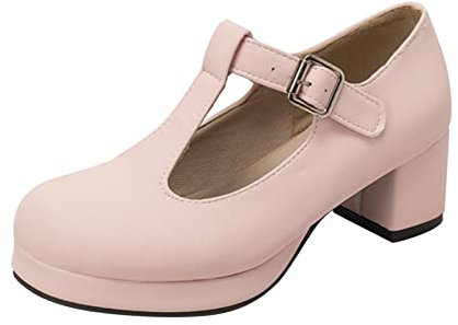 Allbestop Escarpins Femme Escarpins Femme Petit Talon,Escarpins Rose Chaussures Talon Femme Sexy Sandales pour Femme Chaussures Orthopédiques Femme Été Pied Fille High Heels(Rose,41)