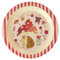 Rice Melamin Kinderteller Teller pink Happy Forest Print